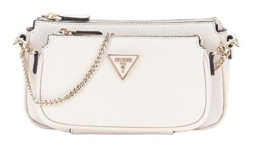 GUESS Noelle Double Pouch Crossbody Bone von GUESS