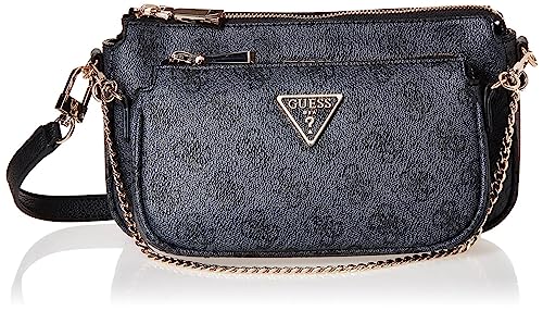 GUESS Damen Noelle Mini Tasche, Coal Logo von GUESS