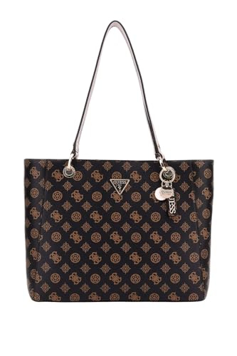 GUESS Noelle Girlfriend Tote Bag Mocha Logo von GUESS