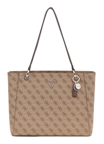 GUESS Noelle II Tote Latte Logo/Brown von GUESS