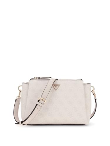 GUESS Noelle II Tri Comp Crossbody Bag White Logo von GUESS