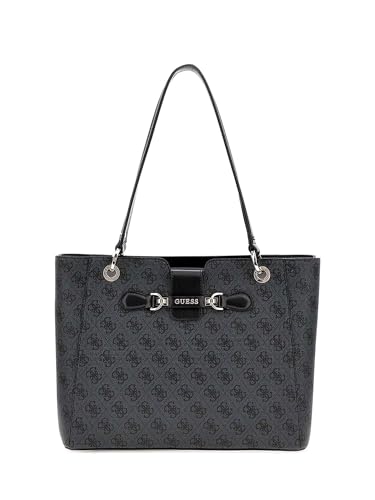 GUESS Nolana Noel Tote Coal Logo von GUESS