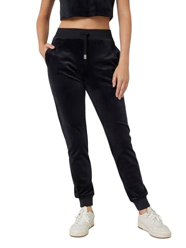 GUESS Pantalone Donna Jogger Velluto Black ES24GU60 V3BB27KBXI2 XL von GUESS