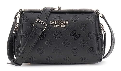 GUESS Phoebe Mini Crossbody Bag Black Logo von GUESS