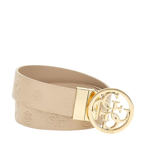 GUESS Phoebe Reverseble Belt H35 W105 Simply Taupe Logo von GUESS