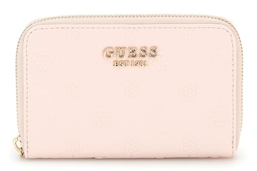 GUESS Phoebe SLG Zip Around Card Case Black Logo von GUESS
