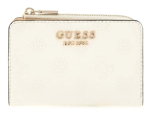 GUESS Phoebe SLG Zip Around Card Case Cream White GUESS Phoebe SLG Zip Around Card Case Cream White von GUESS