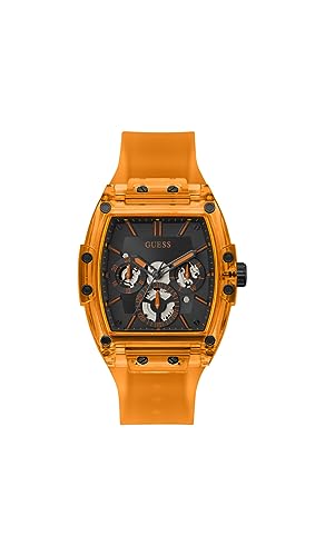 GUESS Herren Uhr Armbanduhr Phoenix GW0203G10 Silicon von GUESS