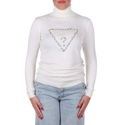 GUESS Piper Rollkragenpullover W4BR03 Z2NQ2, Cream White, S von GUESS