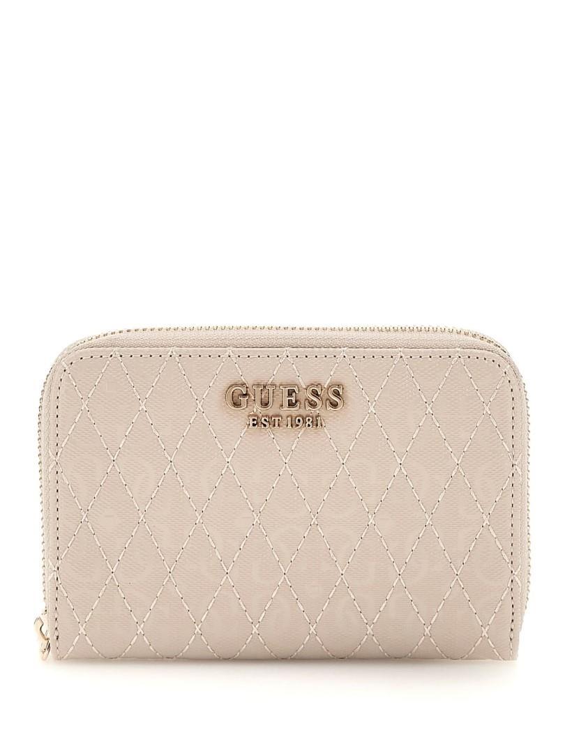 GUESS - Portemonnaie Betula Taupe Taupe von GUESS