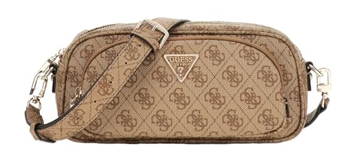 GUESS Power Play Camera Crossbody Latte Logo von GUESS