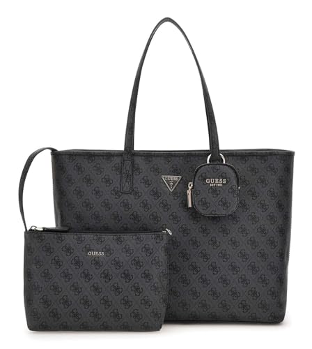 GUESS Power Play II Large Tech Tote Coal Logo von GUESS