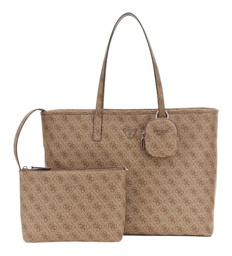 GUESS Power Play Large Tech Tote Latte Logo von GUESS