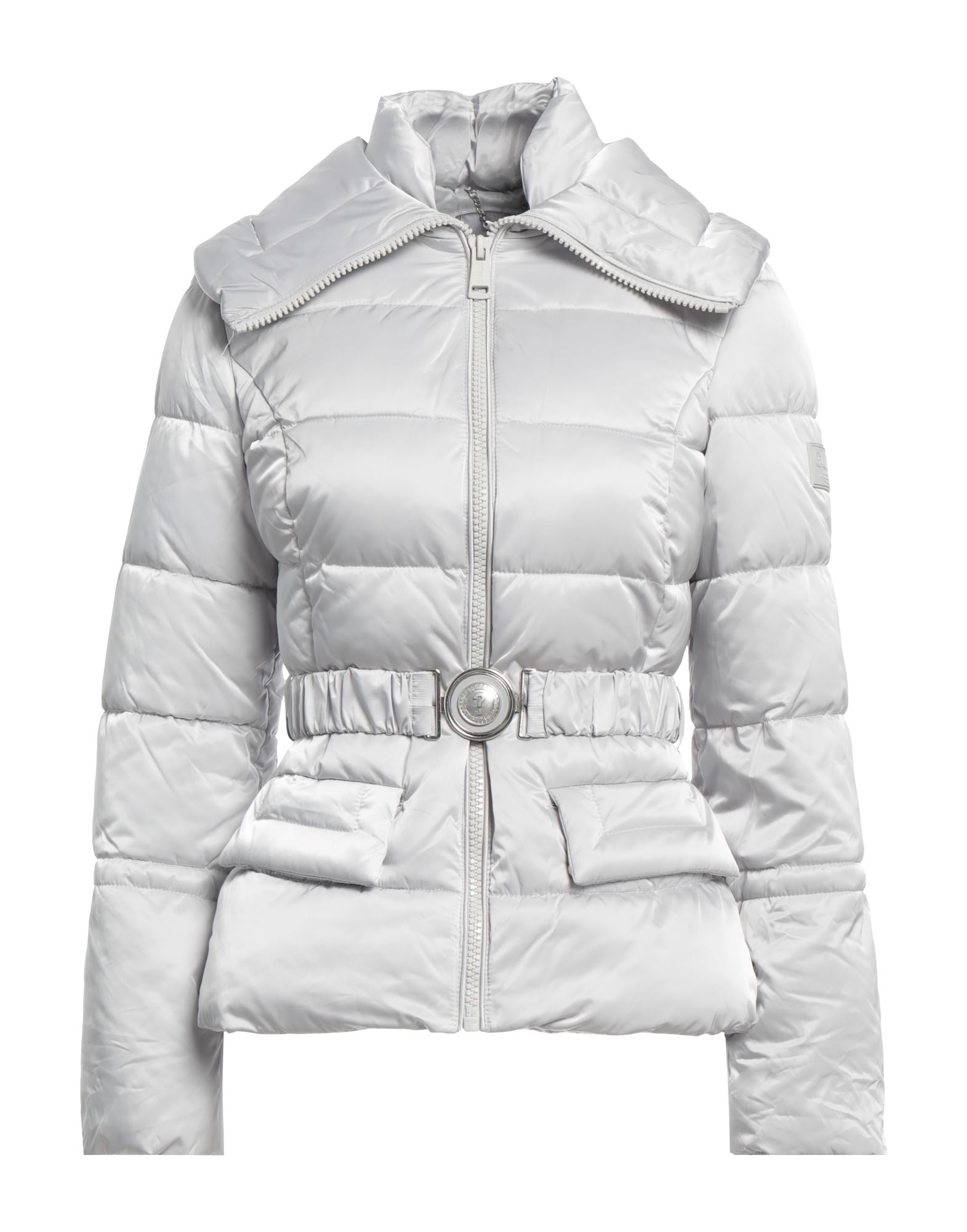 GUESS Pufferjacke & Daunenjacke Damen Hellgrau GUESS Pufferjacke & Daunenjacke Damen Hellgrau von GUESS