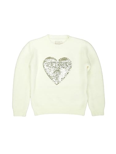 GUESS Pulli für Mädchen Ecru 4 Jahre (104cm) von GUESS