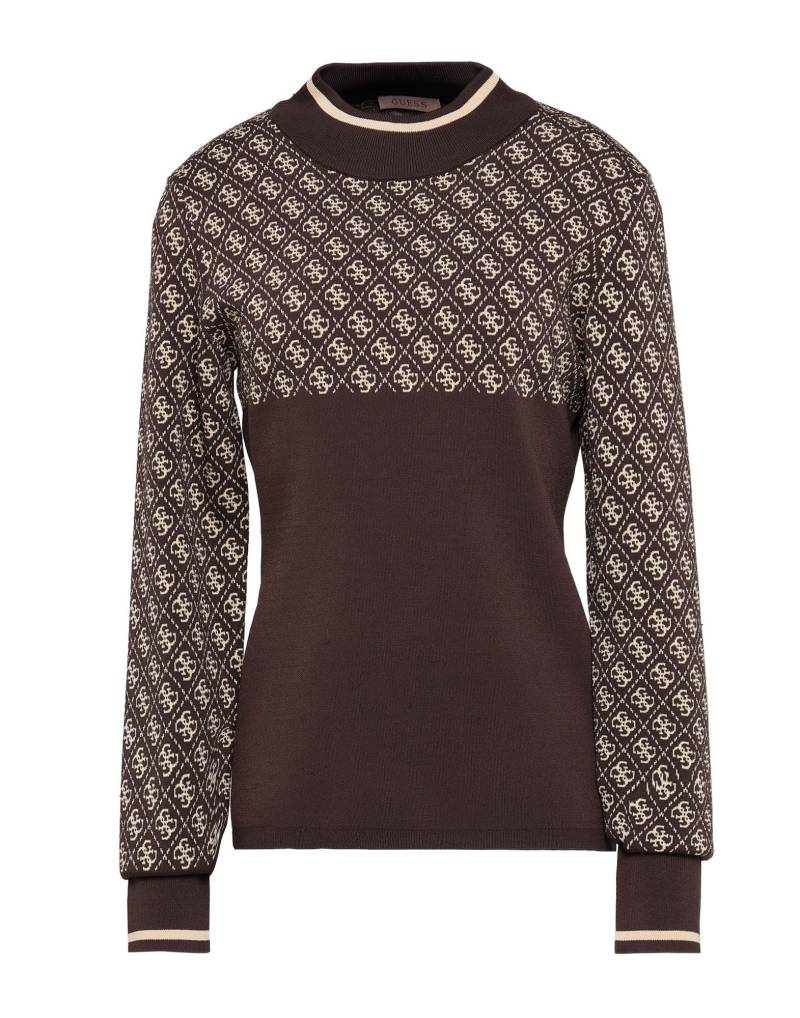 GUESS Pullover Damen Dunkelbraun von GUESS