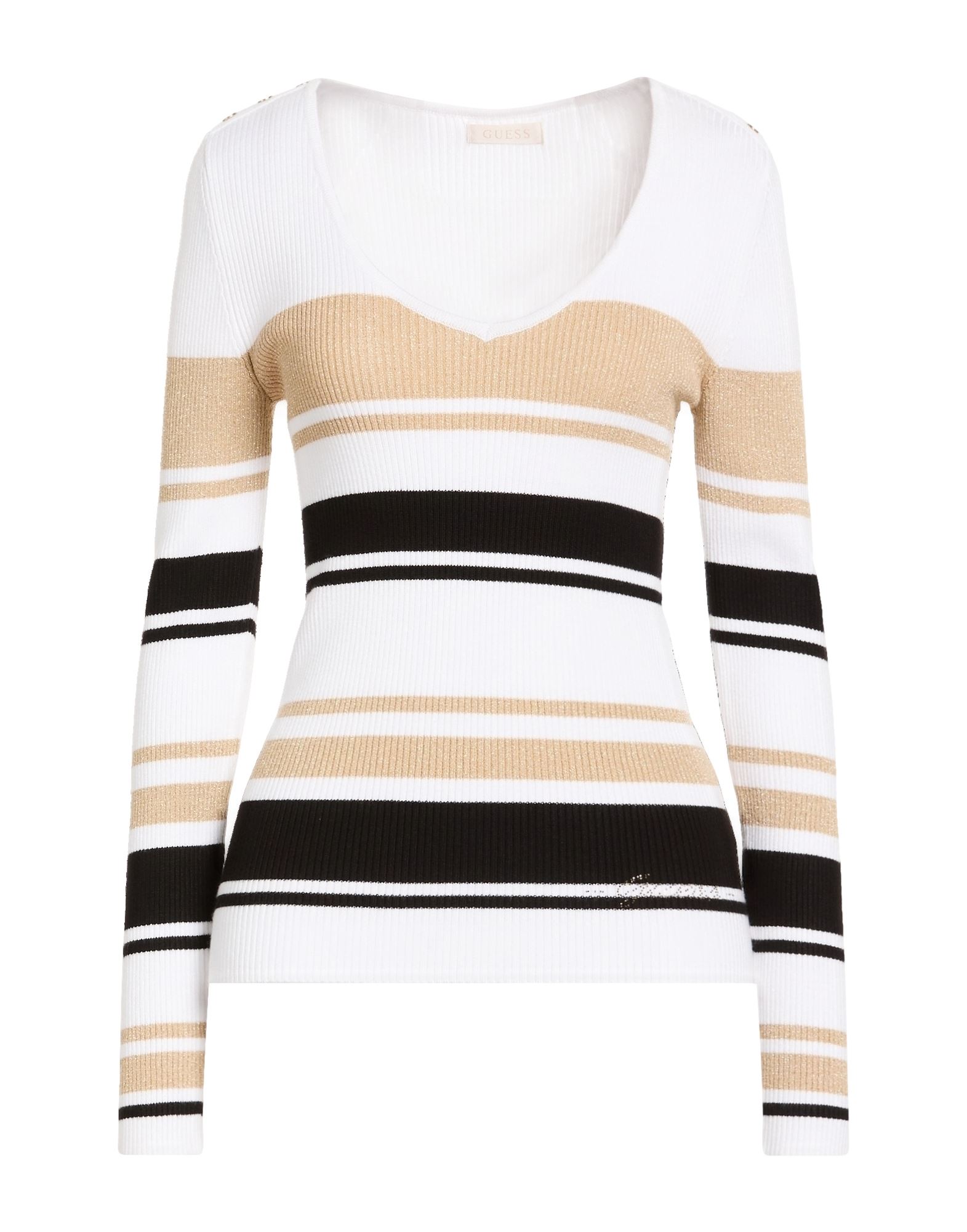 GUESS Pullover Damen Weiß von GUESS