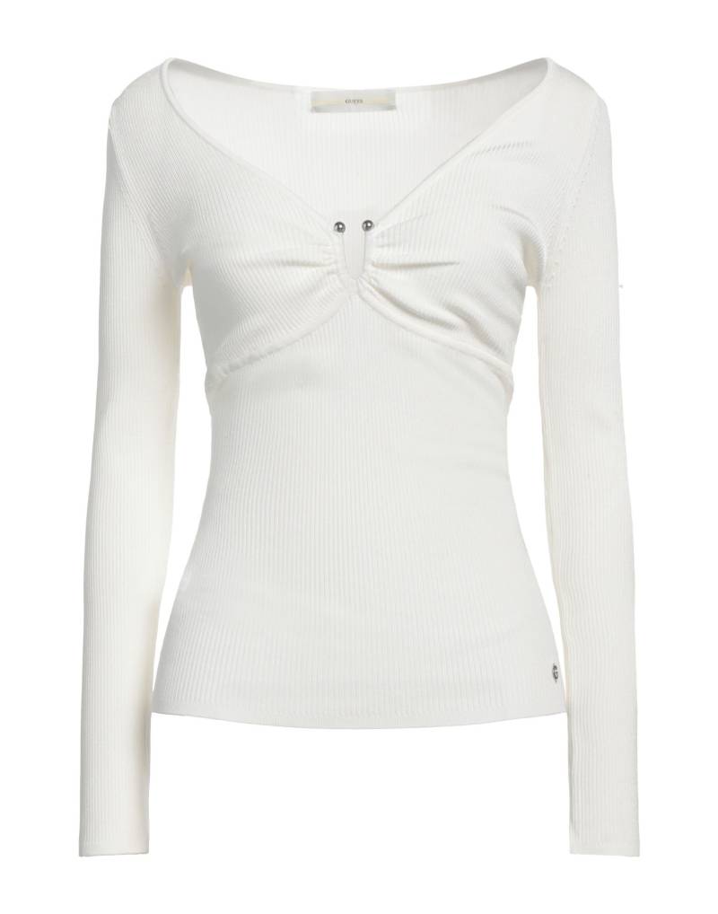 GUESS Pullover Damen Weiß von GUESS