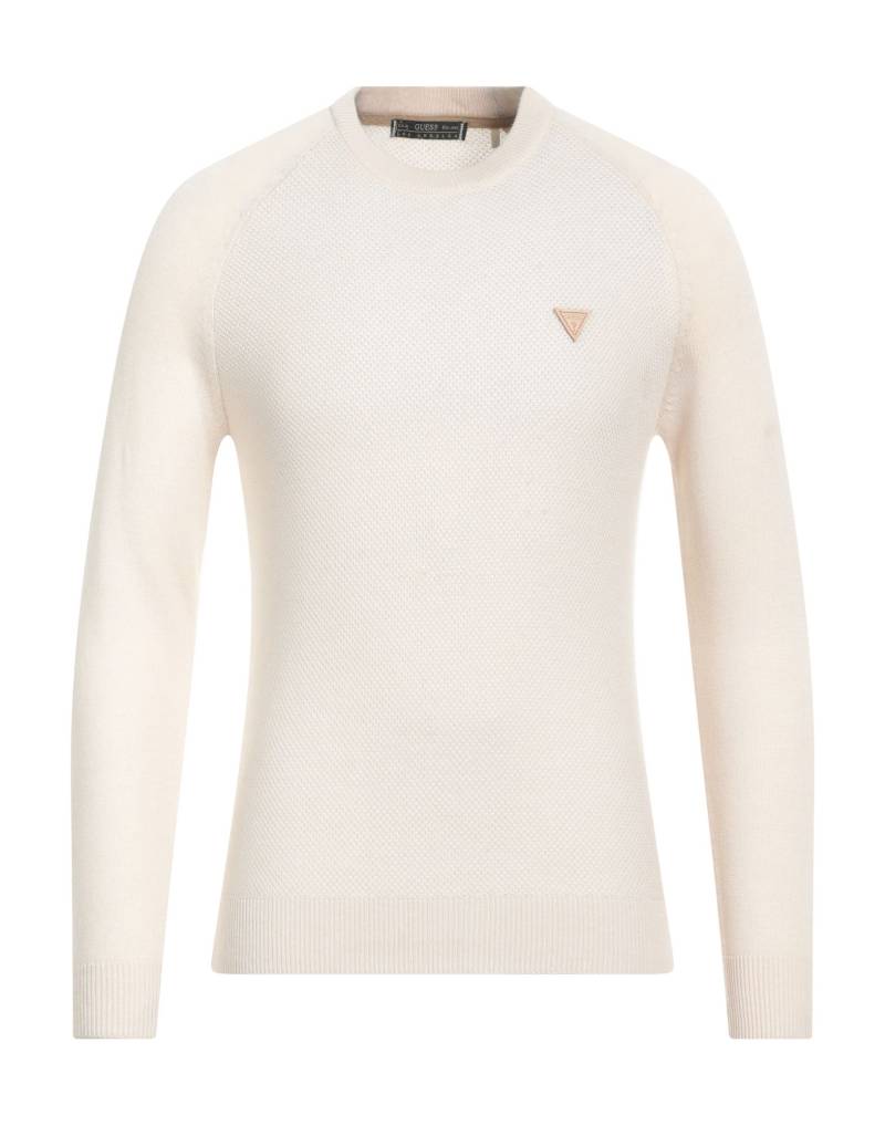 GUESS Pullover Herren Elfenbein von GUESS