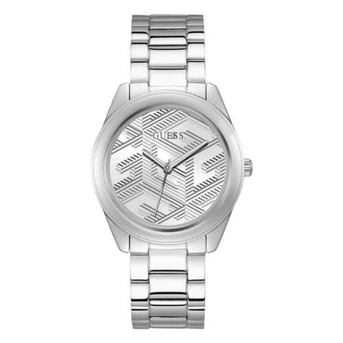 GUESS Damenuhr Cubed Silberfarben GW0606L1 von GUESS