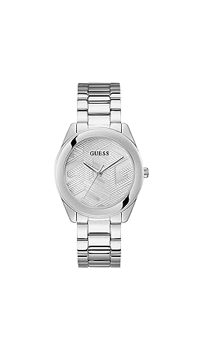 GUESS Damenuhr Cubed Silberfarben GW0606L1 von GUESS