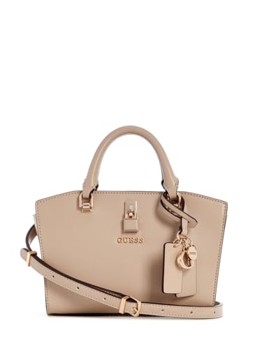 GUESS Queensland Mini Satchel Bag Simply Taupe von GUESS