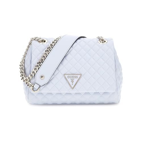 GUESS Rainee Quilt Convertible Xbody Flap Bag Sky Blue GUESS Rainee Quilt Convertible Xbody Flap Bag Sky Blue von GUESS