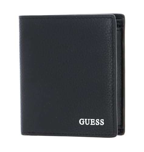 GUESS Riviera Small Billfold Wallet with Coinpocket Black von GUESS