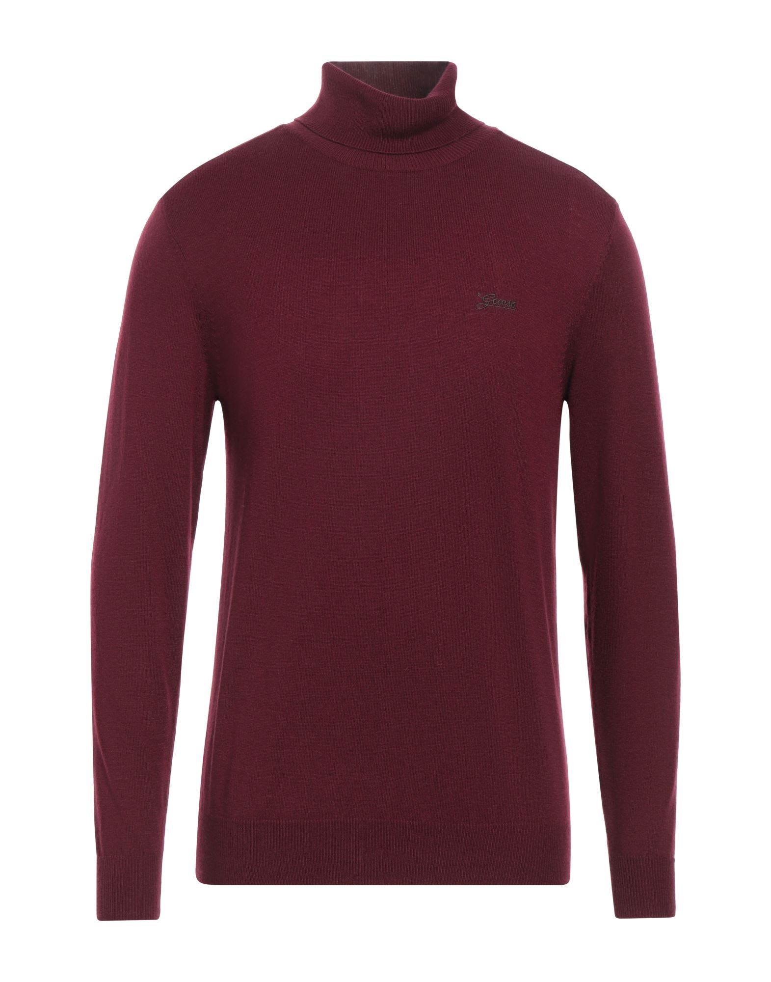 GUESS Rollkragenpullover Herren Bordeaux GUESS Rollkragenpullover Herren Bordeaux von GUESS