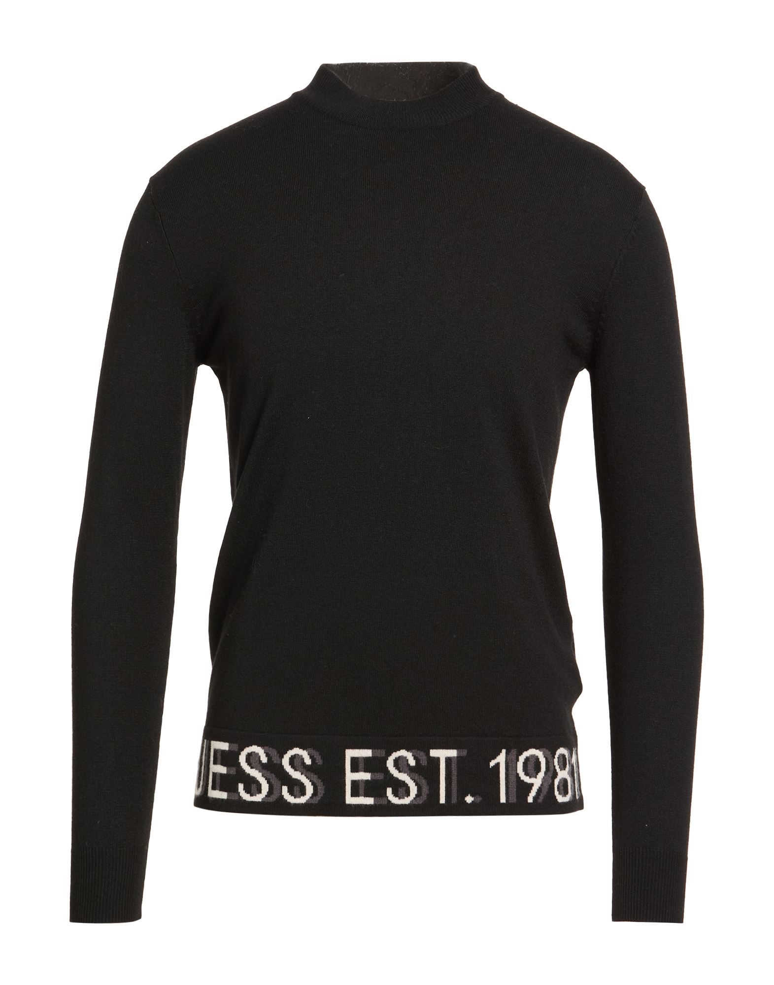 GUESS Rollkragenpullover Herren Schwarz GUESS Rollkragenpullover Herren Schwarz von GUESS