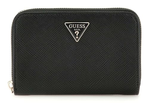 GUESS Rosalba SLG Medium Zip Around Wallet M Black von GUESS
