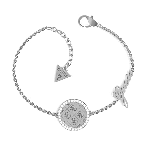 GUESS Round Harmony Armband, Silber, 22 cm, Silber, Kein Edelstein von GUESS