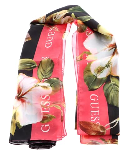 GUESS Scarf 70X180 Black Multi von GUESS
