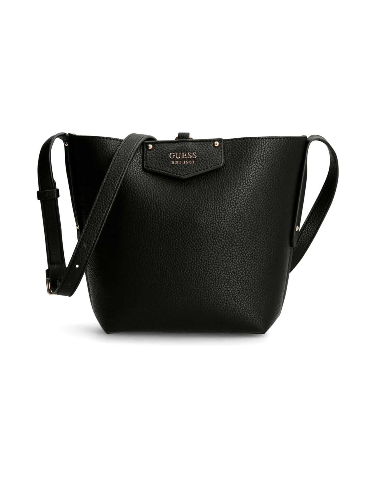 GUESS Schultertasche Damen Schwarz von GUESS