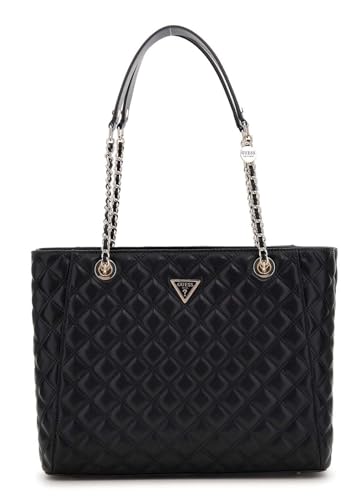 GUESS Damen Giully II Large Tote Handtasche, Schwarz GUESS Damen Giully II Large Tote Handtasche, Schwarz von GUESS
