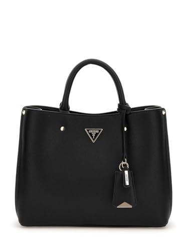 GUESS Schultertasche Meridian II Girlfriend Satchel Black schwarz von GUESS