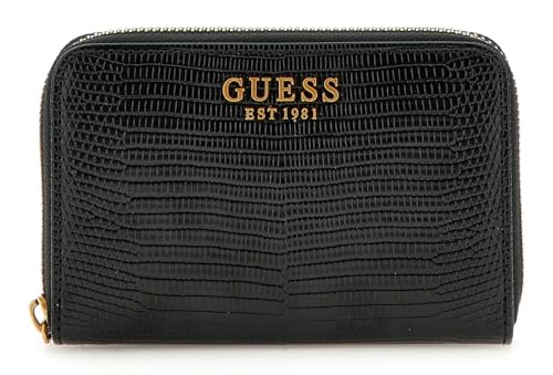 GUESS Sibel SLG Medium Zip Around Wallet Black von GUESS