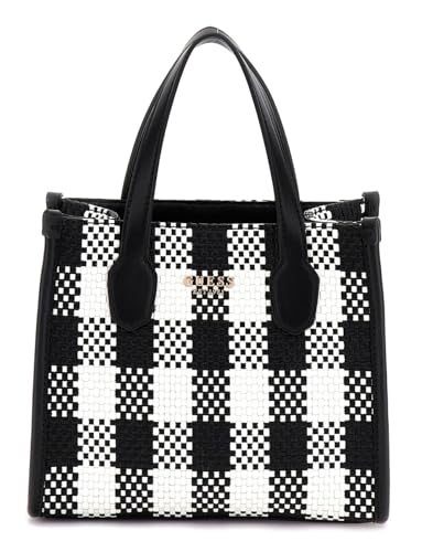 GUESS Silvana 2 Compartment Mini Tote XS Black Multi von GUESS