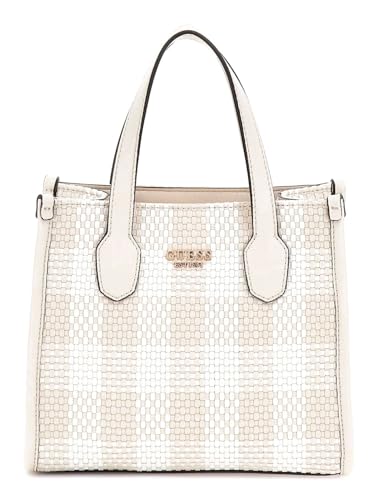 GUESS Silvana 2 Compartment Mini Tote XS Stone Multi von GUESS