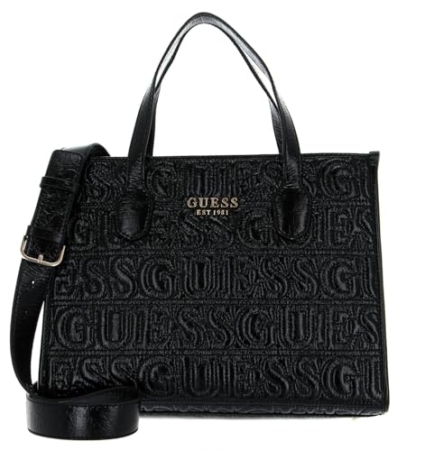 GUESS Silvana 2 Compartment Tote Black von GUESS