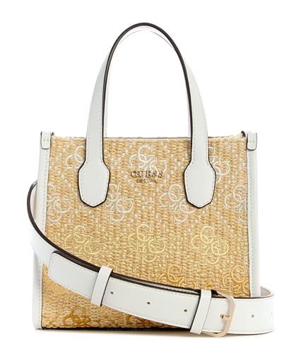 GUESS Silvana Mini Two Compartment Tote XS Cornsilk Logo GUESS Silvana Mini Two Compartment Tote XS Cornsilk Logo von GUESS