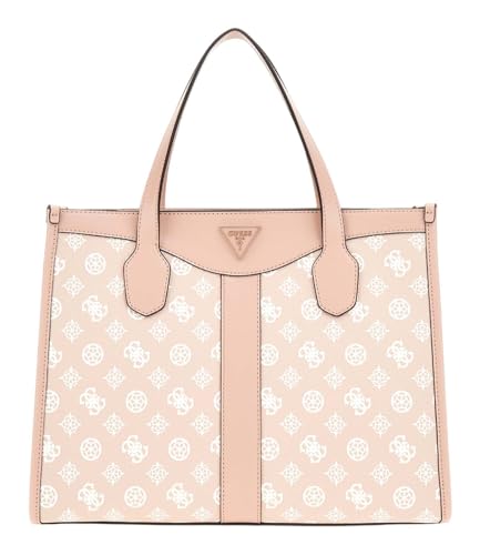 GUESS Silvana Two Compartment Tote Sand Logo von GUESS