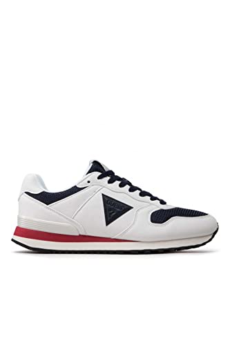 GUESS Sneakers mit großem Logo Jeans – Herren, Die Weißen., 41 EU von GUESS