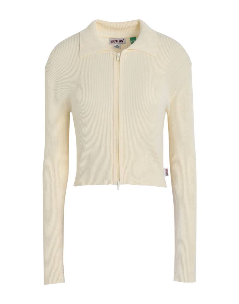 GUESS Strickjacke Damen Pastellgelb von GUESS