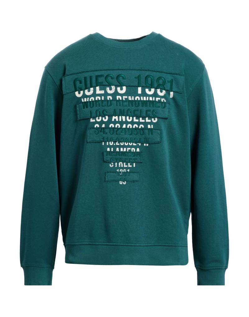 GUESS Sweatshirt Herren Grün von GUESS