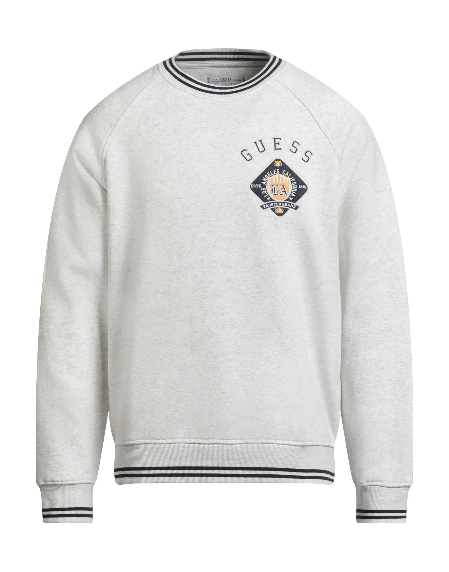GUESS Sweatshirt Herren Hellgrau von GUESS