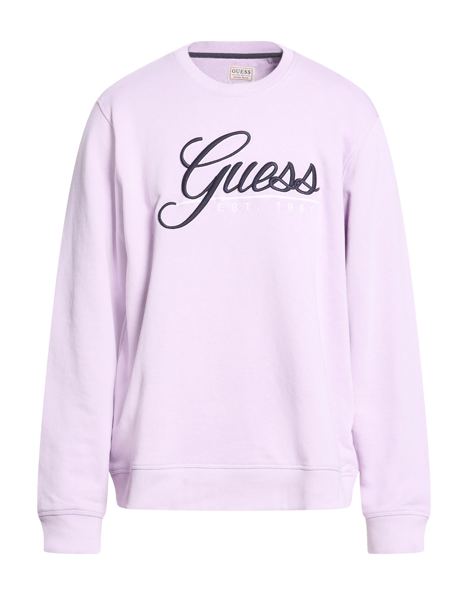 GUESS Sweatshirt Herren Lila GUESS Sweatshirt Herren Lila von GUESS