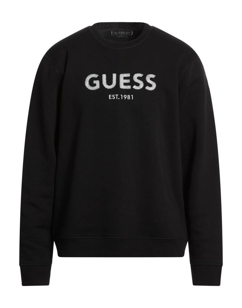 GUESS Sweatshirt Herren Schwarz von GUESS