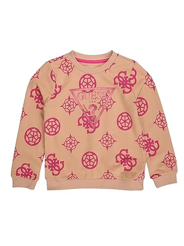 GUESS Sweatshirt für Mädchen Fuchsie 7 Jahre (122cm) von GUESS