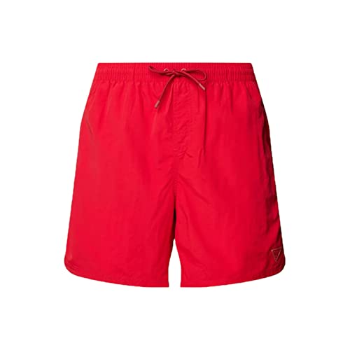 GUESS Swimtrunk Basic Medium F3GT00WFFI2, Hergestellt aus Nylon., rot, X-Large von Guess